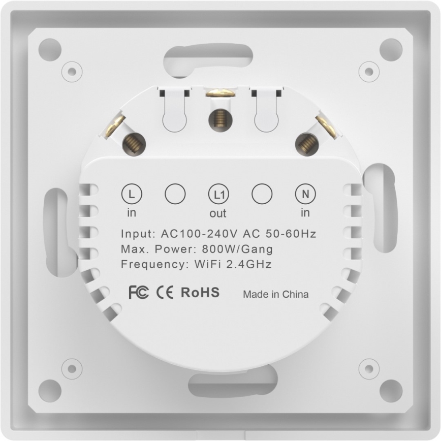 Immax NEO 07549L - Smart 1-knaps 230V-afbryder Tuya