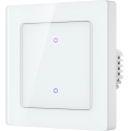 Immax NEO 07550L - Smart 2-knaps afbryder 230 V Tuya