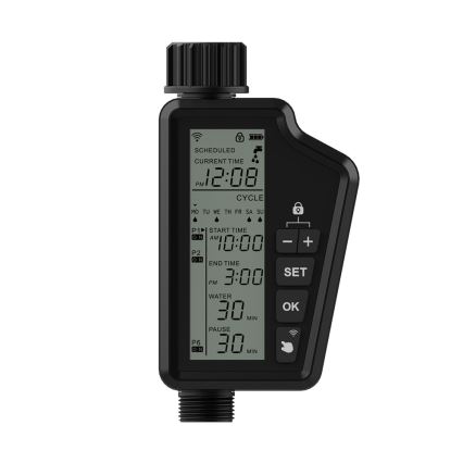 Immax NEO 07556L - Vandingsventil 4xAA IP65 Wi-Fi Tuya