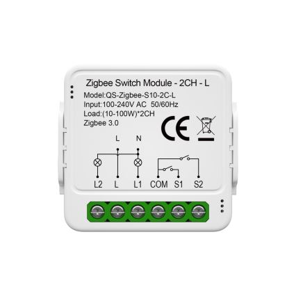 Immax NEO 07572L - Smart fjernbetjening NEO LITE V8 2 knapper Tuya