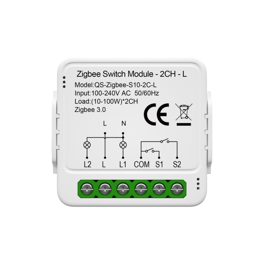 Immax NEO 07572L - Smart fjernbetjening NEO LITE V8 2 knapper Tuya
