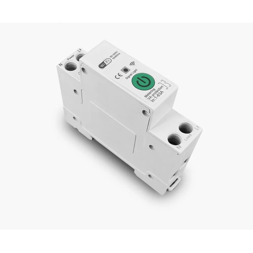 Immax NEO 07574L - Smart-afbryder 1-faset 1-63A Wi-Fi Tuya