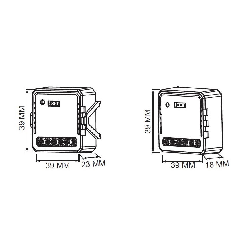 Immax Neo 07580L - Smart-controller til styring af persienner og skodder Tuya