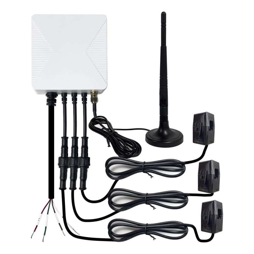 Immax NEO 07581L -Smart trefaset elforbrugsmåler Wi-Fi Tuya