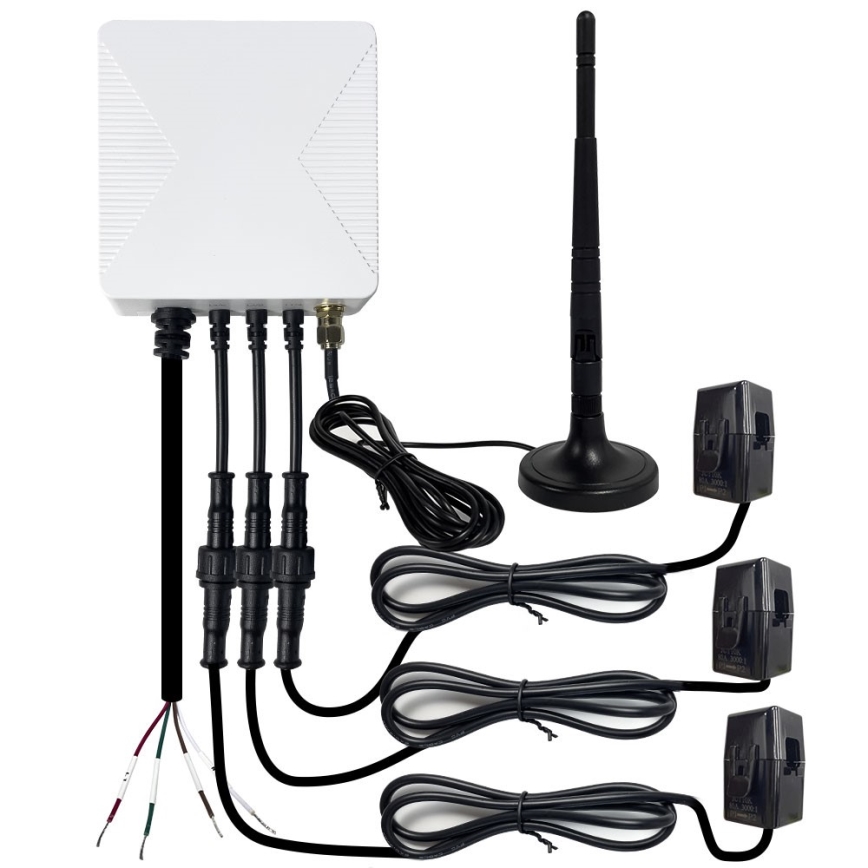 Immax NEO 07581L -Smart trefaset elforbrugsmåler Wi-Fi Tuya