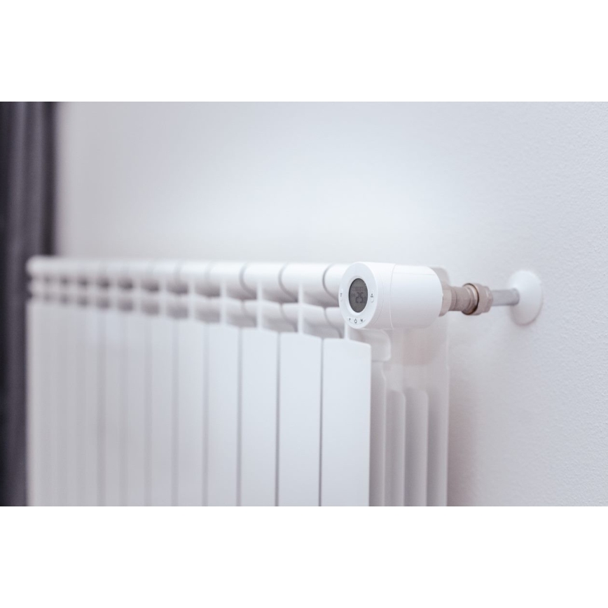 Immax NEO 07703L - Termostat til radiator NEO LITE Wi-Fi ZigBee Tuya