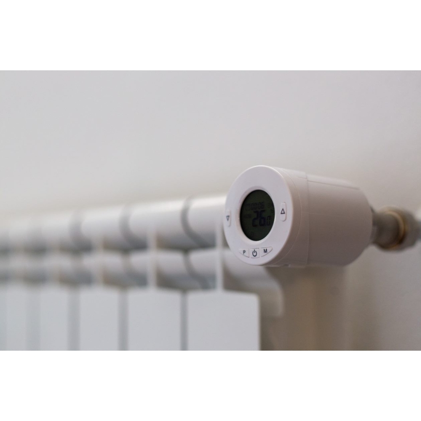 Immax NEO 07703L - Termostat til radiator NEO LITE Wi-Fi ZigBee Tuya