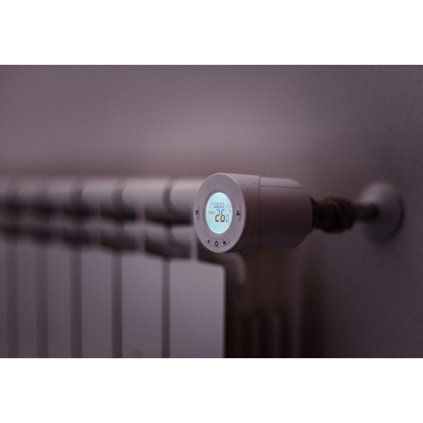 Immax NEO 07703L - Termostat til radiator NEO LITE Wi-Fi ZigBee Tuya