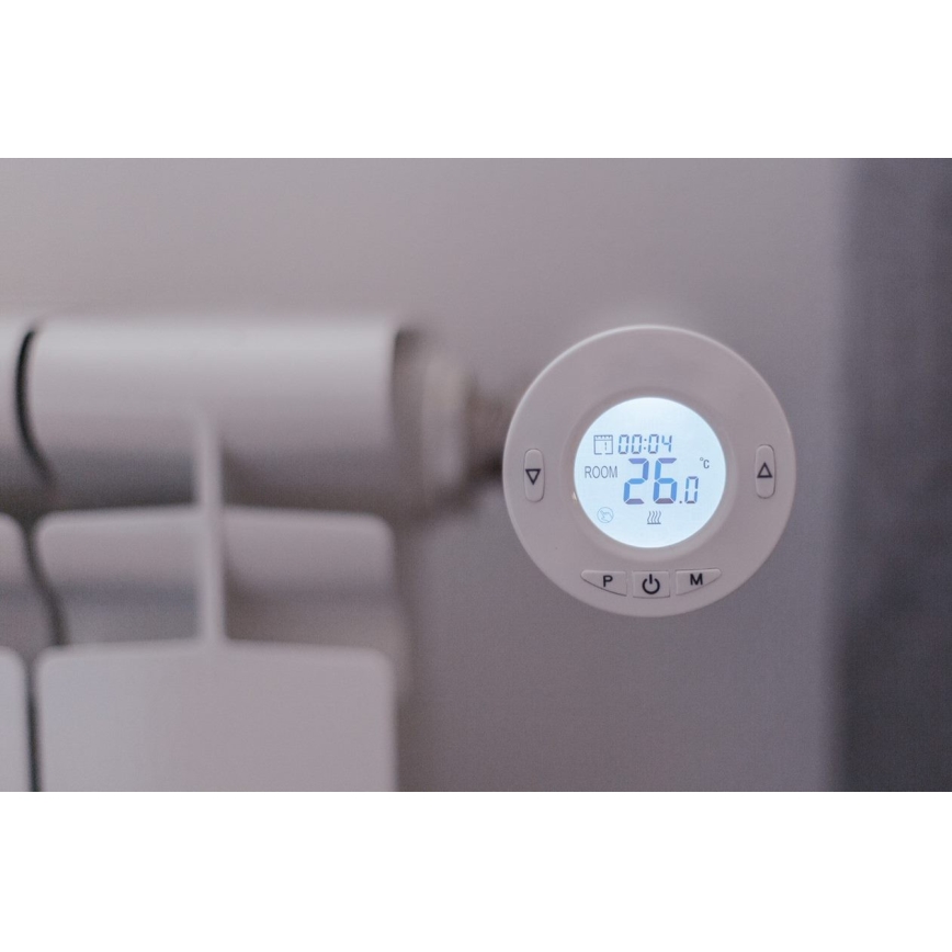 Immax NEO 07703L - Termostat til radiator NEO LITE Wi-Fi ZigBee Tuya