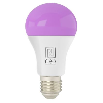 Immax NEO 07712CDO-SÆT 3xLED RGB Lyspære dæmpbar E27/9W/230V Wi-Fi Tuya + fjernbetjening