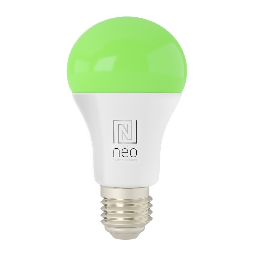 Immax NEO 07712CDO-SÆT 3xLED RGB Lyspære dæmpbar E27/9W/230V Wi-Fi Tuya + fjernbetjening