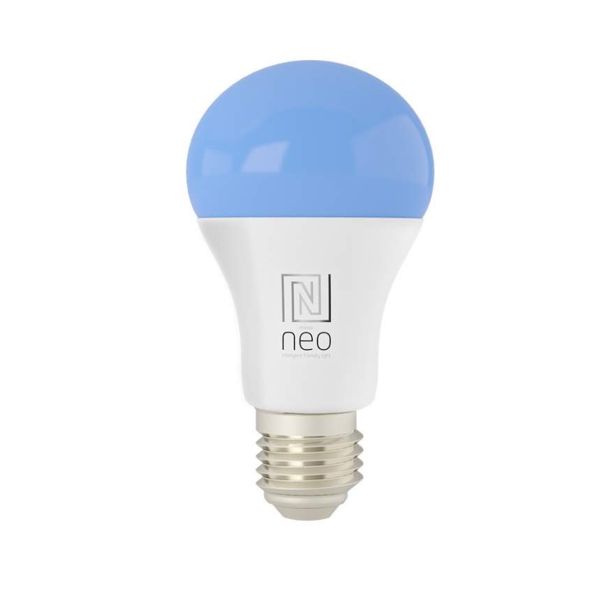 Immax NEO 07712L - LED RGB+CCT Lyspære dæmpbar NEO LITE Smart E27/9W/230V Wi-Fi Tuya 2200 - 6500K