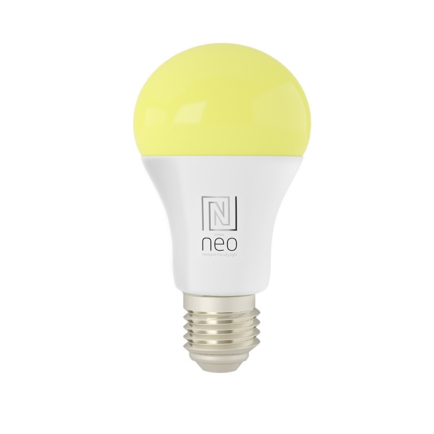 Immax NEO 07712L - LED RGB+CCT Lyspære dæmpbar NEO LITE Smart E27/9W/230V Wi-Fi Tuya 2200 - 6500K