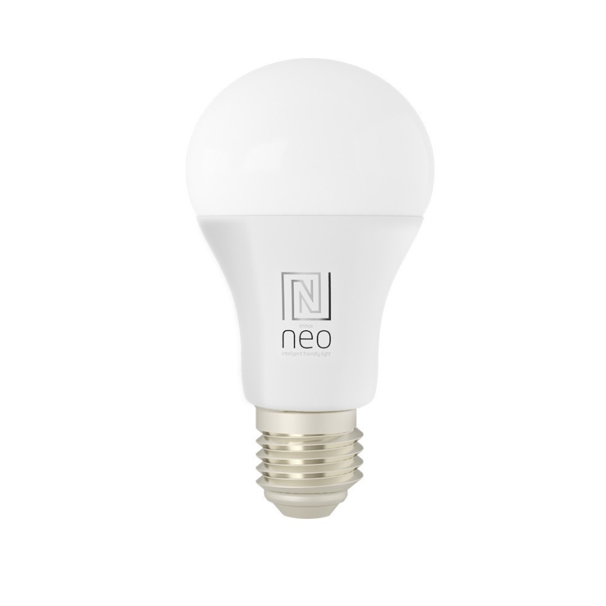 Immax NEO 07712L - LED RGB+CCT Lyspære dæmpbar NEO LITE Smart E27/9W/230V Wi-Fi Tuya 2200 - 6500K