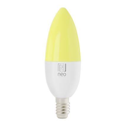 Immax NEO 07716C - SÆT 3x LED RGB+CCT Lyspære dæmpbar E14/5,5W/230V Wi-Fi Tuya 2700K