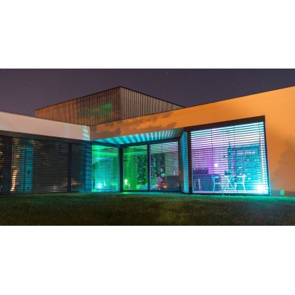 Immax NEO 07724CDO - Sæt med 3 stk. LED RGB+CCT, dæmpbar GU10-pære 4,8W/230V 2700-6500K Wi-Fi Tuya + fjernbetjening