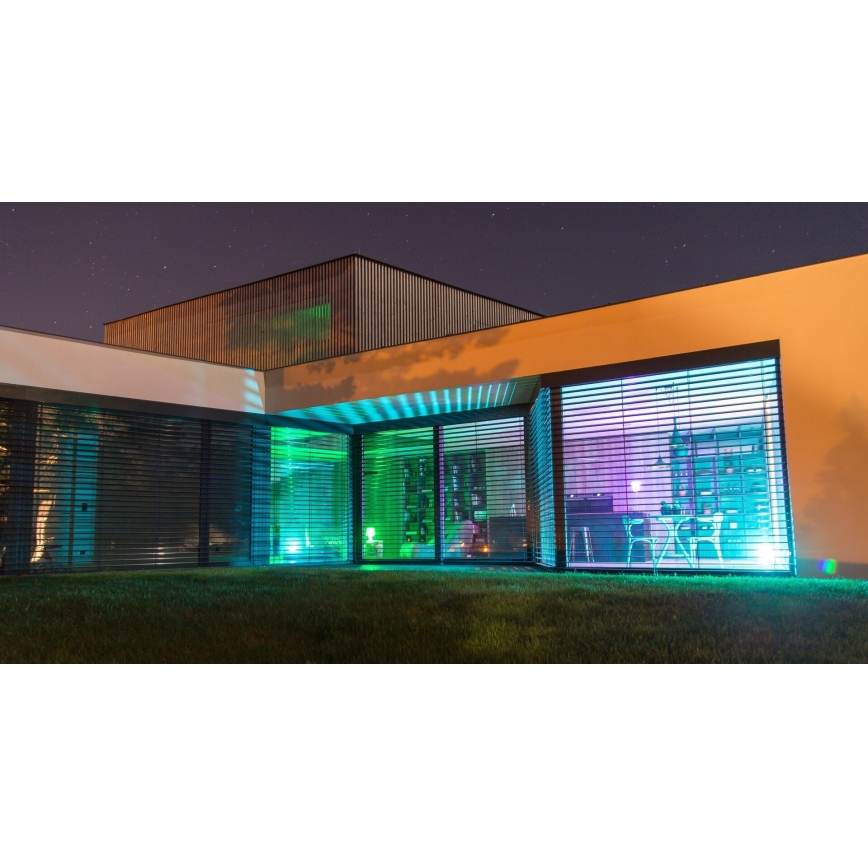 Immax NEO 07724CDO - Sæt med 3 stk. LED RGB+CCT, dæmpbar GU10-pære 4,8W/230V 2700-6500K Wi-Fi Tuya + fjernbetjening