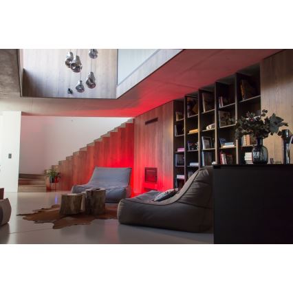 Immax NEO 07724CDO - Sæt med 3 stk. LED RGB+CCT, dæmpbar GU10-pære 4,8W/230V 2700-6500K Wi-Fi Tuya + fjernbetjening