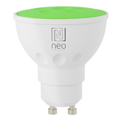 Immax NEO 07724CDO - Sæt med 3 stk. LED RGB+CCT, dæmpbar GU10-pære 4,8W/230V 2700-6500K Wi-Fi Tuya + fjernbetjening