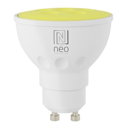 Immax NEO 07724CDO - Sæt med 3 stk. LED RGB+CCT, dæmpbar GU10-pære 4,8W/230V 2700-6500K Wi-Fi Tuya + fjernbetjening