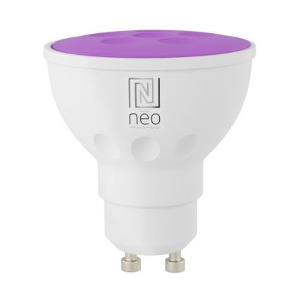 Immax NEO 07724L - LED RGB+CCT Lyspære dæmpbar GU10/4,8W/230V 2700K Wi-Fi Tuya