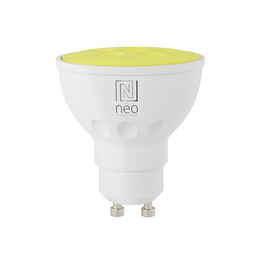 Immax NEO 07724L - LED RGB+CCT Lyspære dæmpbar GU10/4,8W/230V 2700K Wi-Fi Tuya