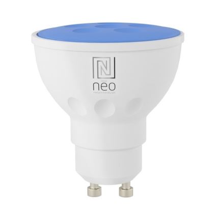 Immax NEO 07724L - LED RGB+CCT Lyspære dæmpbar GU10/4,8W/230V 2700K Wi-Fi Tuya