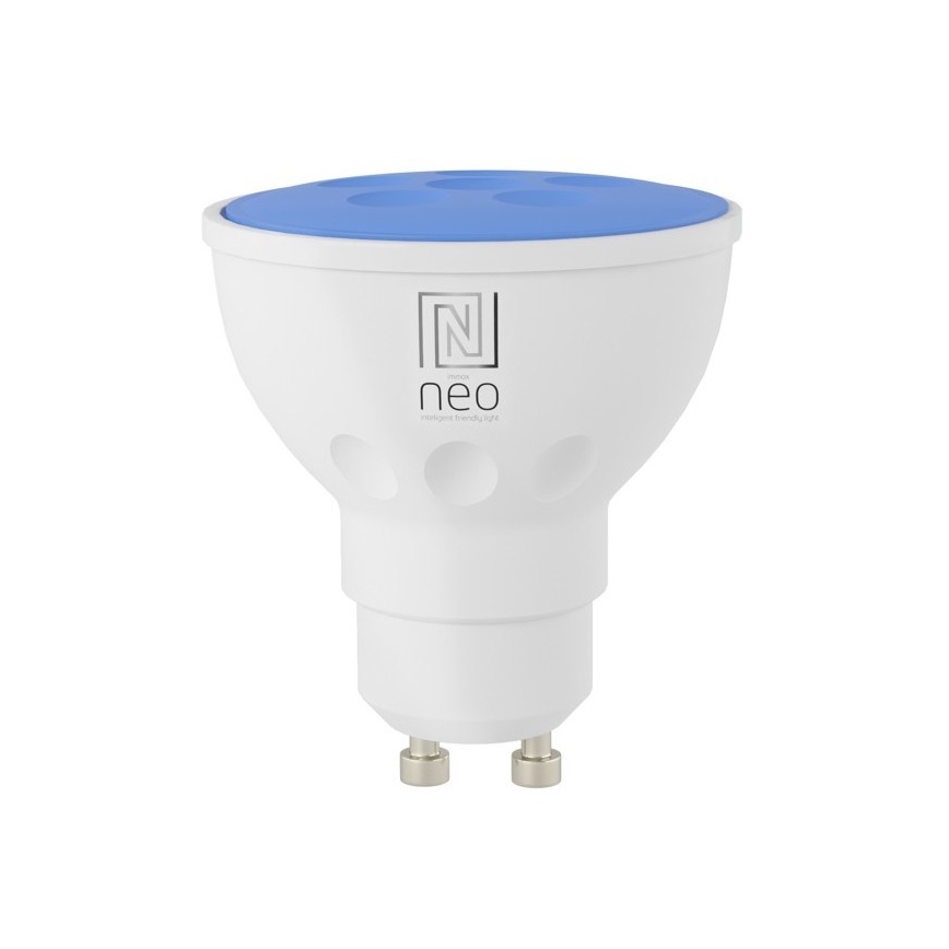 Immax NEO 07724L - LED RGB+CCT Lyspære dæmpbar GU10/4,8W/230V 2700K Wi-Fi Tuya