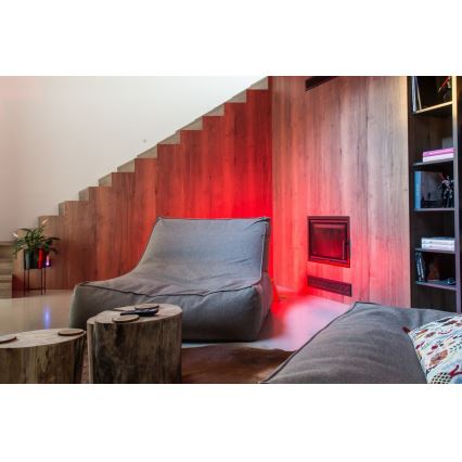 Immax NEO 07726L - LED strip RGB+CCT dæmpbar NEO LITE LED/24W/230V 5 m IP65 MUSIC Wi-Fi Tuya + fjernbetjening
