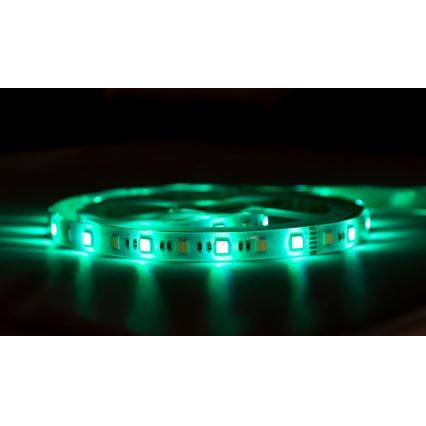 Immax NEO 07726L - LED strip RGB+CCT dæmpbar NEO LITE LED/24W/230V 5 m IP65 MUSIC Wi-Fi Tuya + fjernbetjening