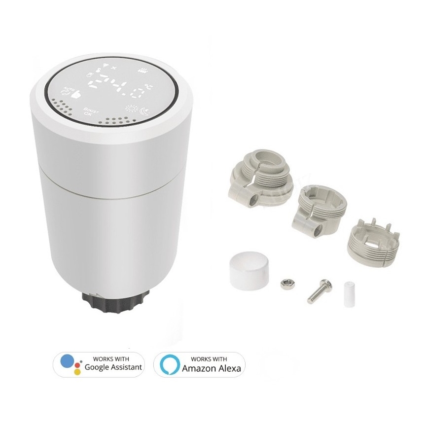Immax NEO 07732B - 2x Termostat + BRIDGE PRO v2 2xAA/3V Tuya