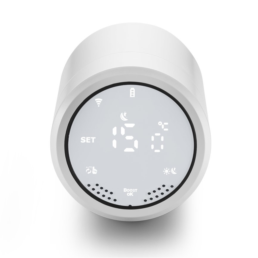 Immax NEO 07732C - 4x Termostat + BRIDGE PRO v3 2xAA/3V Wi-Fi Tuya