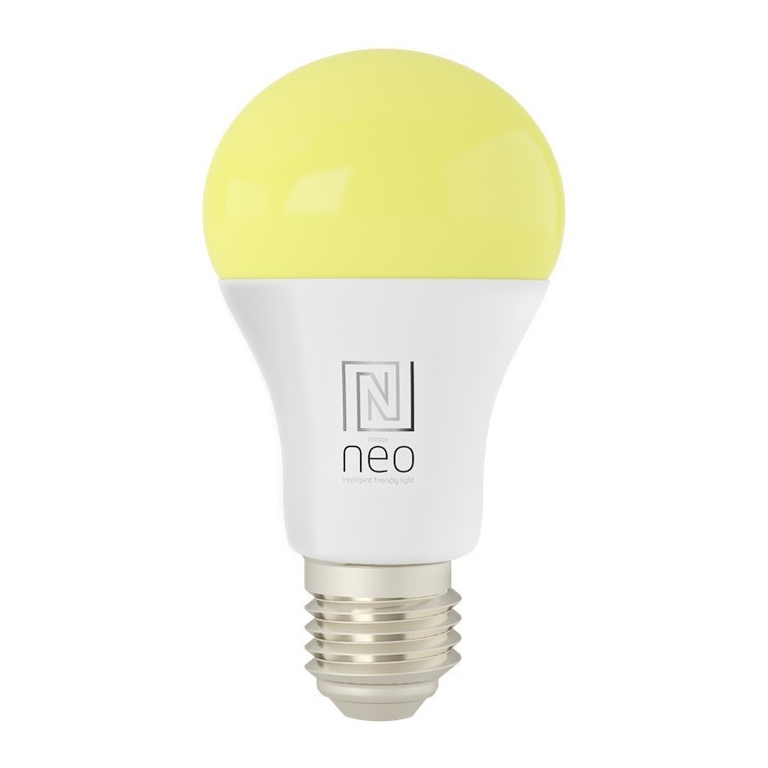 Immax NEO 07733L - LED RGB+CCT Lyspære dæmpbar NEO LITE E27/11W/230V 2700 - 6500K Wi-Fi Tuya