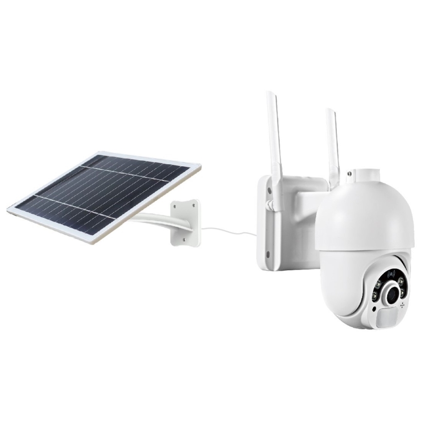 Immax NEO 07738L - Soldrevet smart-udendørskamera med sensor NEO LITE 4G FULL HD 6W 14400 mAh Tuya IP65