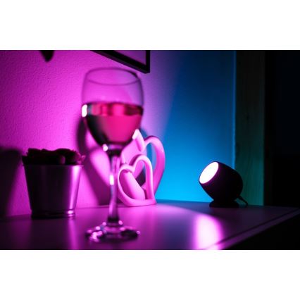 Immax NEO 07739L - LED RGB+CCT Bordlampe dæmpbar ATMOSPHERE LED/3W/5V Wi-Fi Tuya