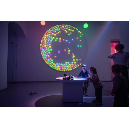 Immax NEO 07745CDO - Sæt 3x LED RGB+CCT dæmpbar pære E14/6W/230V Tuya Wi-Fi + fjernbetjening