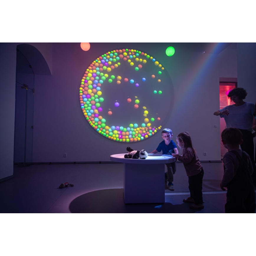 Immax NEO 07745CDO - Sæt 3x LED RGB+CCT dæmpbar pære E14/6W/230V Tuya Wi-Fi + fjernbetjening