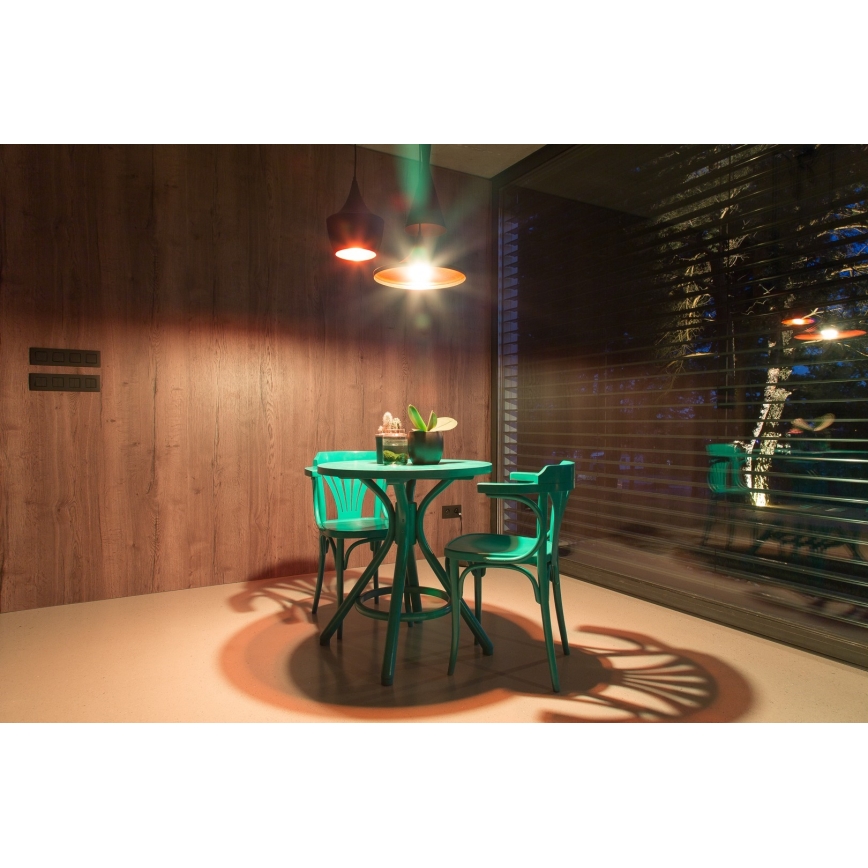 Immax NEO 07745CDO - Sæt 3x LED RGB+CCT dæmpbar pære E14/6W/230V Tuya Wi-Fi + fjernbetjening