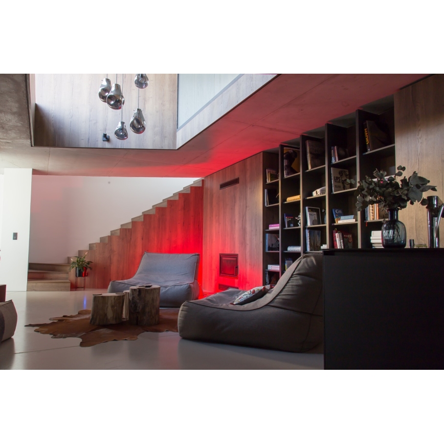 Immax NEO 07745CDO - Sæt 3x LED RGB+CCT dæmpbar pære E14/6W/230V Tuya Wi-Fi + fjernbetjening