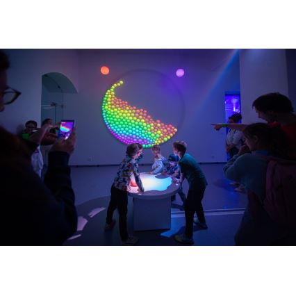 Immax NEO 07745CDO - Sæt med 3x dæmpbar LED-pære RGB+CCT E14/6W/230V Wi‑Fi + fjernbetjening