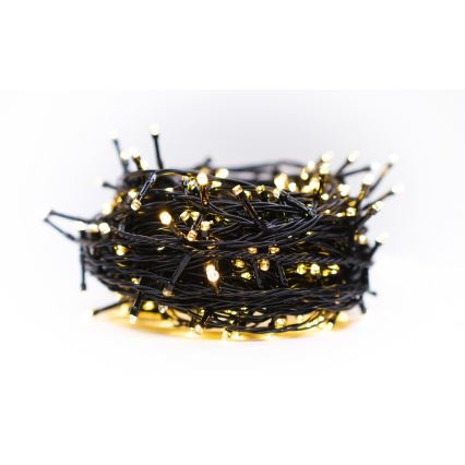 Immax NEO 07755L - LED dæmpbar udendørs lyskæde NEO LITE 400xLED/8 funktioner 43m IP44 Wi-Fi Tuya varm hvid