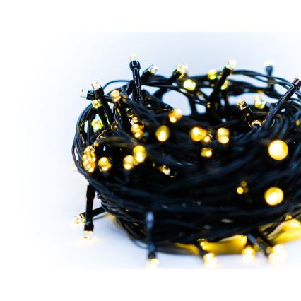 Immax NEO 07755L - LED dæmpbar udendørs lyskæde NEO LITE 400xLED/8 funktioner 43m IP44 Wi-Fi Tuya varm hvid