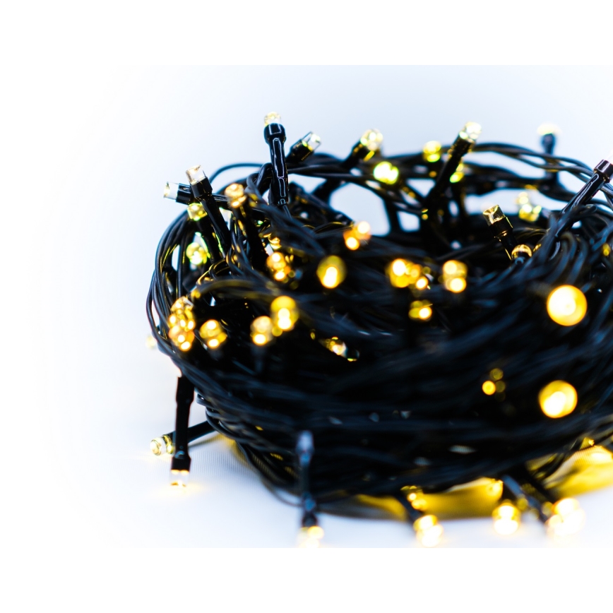 Immax NEO 07755L - LED dæmpbar udendørs lyskæde NEO LITE 400xLED/8 funktioner 43m IP44 Wi-Fi Tuya varm hvid