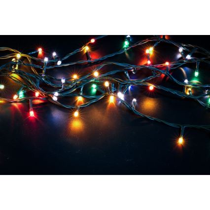 Immax NEO 07756L - Udendørs LED lyskæde m. RGBW-farver NEO LITE 400xLED/10 funktioner 43 m IP44 Wi-Fi Tuya