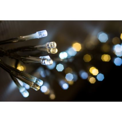 Immax NEO 07756L - Udendørs LED lyskæde m. RGBW-farver NEO LITE 400xLED/10 funktioner 43 m IP44 Wi-Fi Tuya
