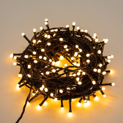 Immax NEO 07756L - Udendørs LED lyskæde m. RGBW-farver NEO LITE 400xLED/10 funktioner 43 m IP44 Wi-Fi Tuya