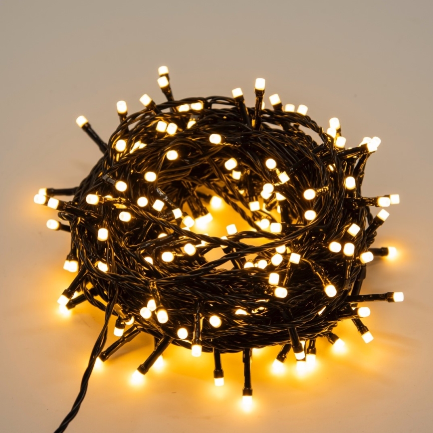 Immax NEO 07756L - Udendørs LED lyskæde m. RGBW-farver NEO LITE 400xLED/10 funktioner 43 m IP44 Wi-Fi Tuya