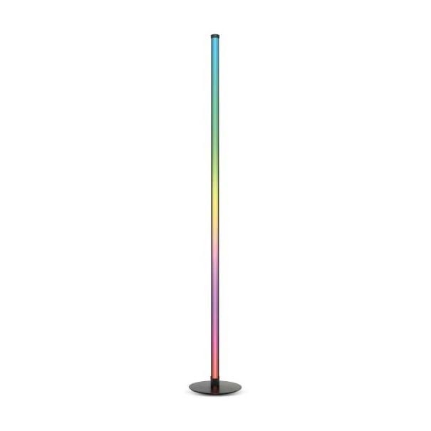 Immax NEO 07776L - LED gulvlampe dæmpbar RGB-farver AMBIENTE LED/12W/230V Wi-Fi Tuya + fjernbetjening
