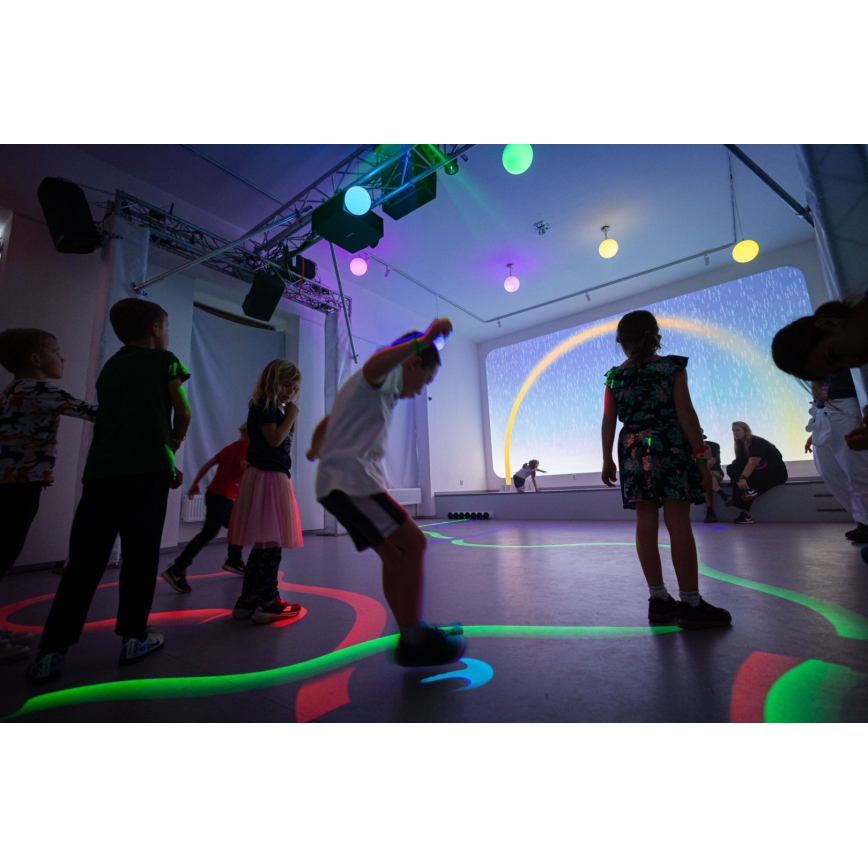 Immax NEO 07777C - SÆT med 3 stk. LED RGB+CCT Dæmpbar pære GU10/4,8W/230V Tuya