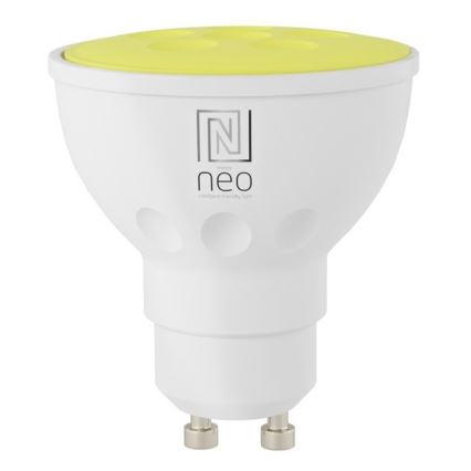 Immax NEO 07777C - SÆT med 3 stk. LED RGB+CCT Dæmpbar pære GU10/4,8W/230V Tuya
